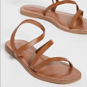Madewell Boardwalk Leather Sandals